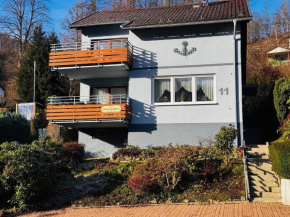 Freistehendes Ferienhaus in Sieber mit Terrasse, Garten und Grill
